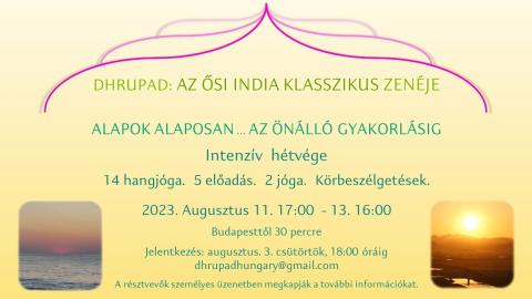 Hangjóga alapok alaposan